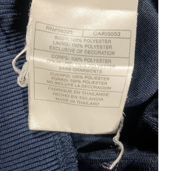 Nike Basketball Shorts XL Blue UNC Tar Heels Style Vintage Mesh Satin Trim 2000s - Picture 8 of 8